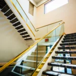 Main staircase in the 2300 Building