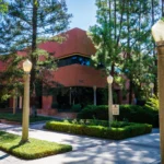 Courtyard view of 2445 Capitol