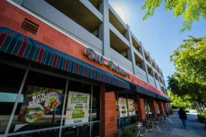 Deli Delicious restaurant storefront Pavillion Square