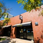 Umi Sushi restaurant storefront Crescent Building
